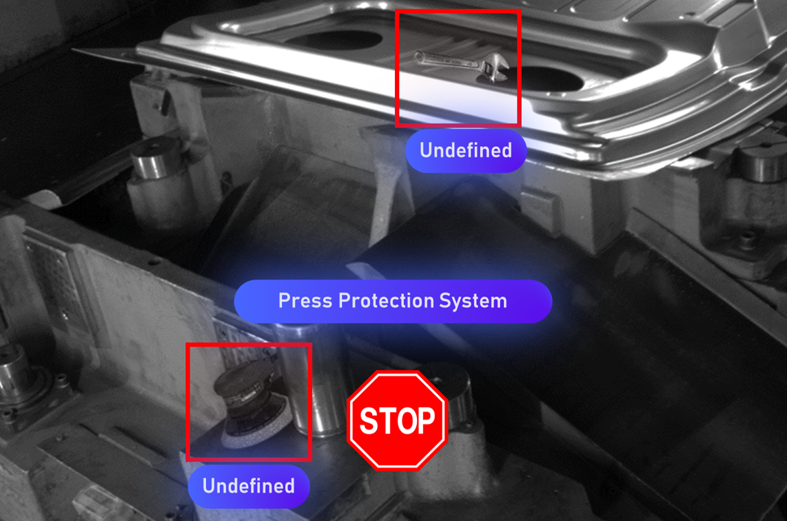 Digiforming Damage Prevention - AI-driven press and die protection system